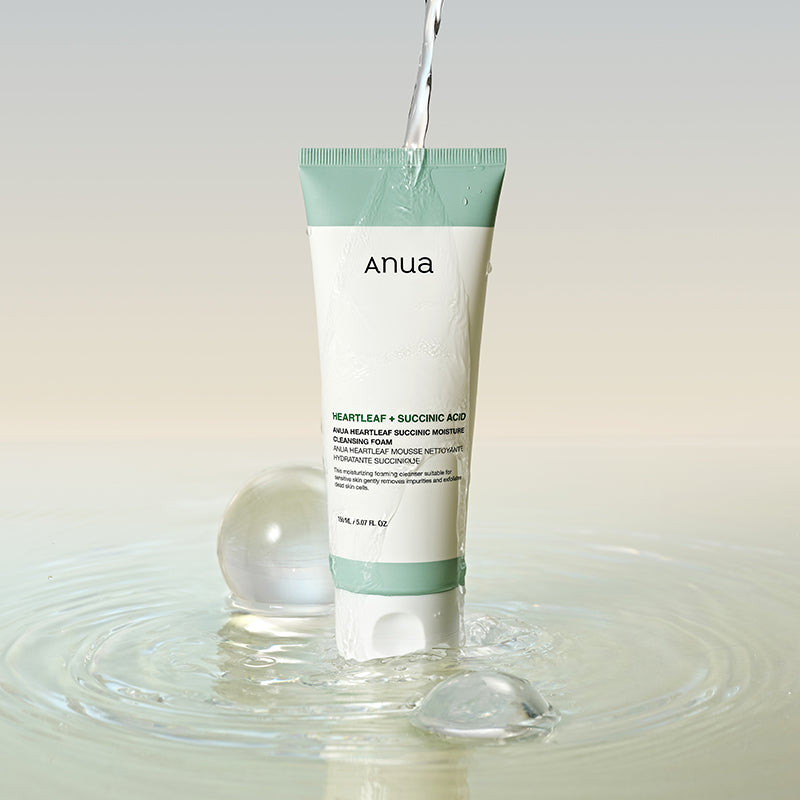 Anua HEARTLEAF SUCCINIC CLEANSING FOAM 150ML