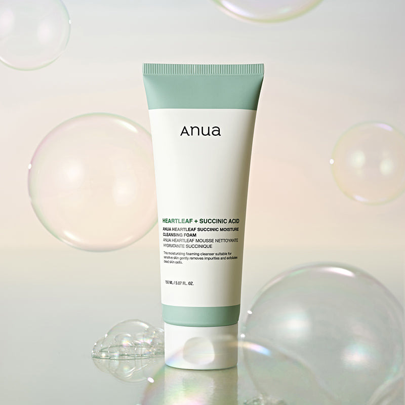 Anua HEARTLEAF SUCCINIC CLEANSING FOAM 150ML