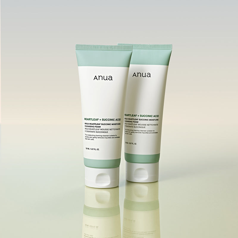 Anua HEARTLEAF SUCCINIC CLEANSING FOAM 150ML