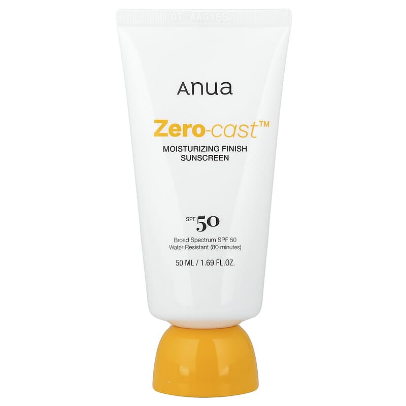 ANUA ÉCRAN SOLAIRE ZERO-CAST™ SPF 50  - 50 ML