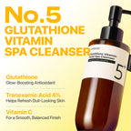 NUMBUZIN No.5+ GLUTATHIONE C FACIAL SPA CLEANSER 200ML