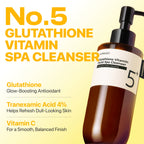 NUMBUZIN No.5+ GLUTATHIONE C FACIAL SPA CLEANSER 200ML