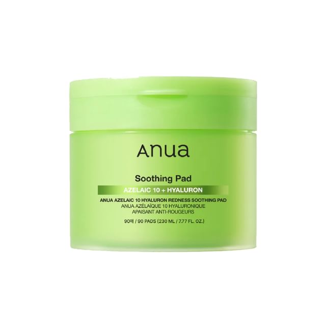 ANUA SOOTHING PAD AZELAIC 10+ HYALURON 90 PADS