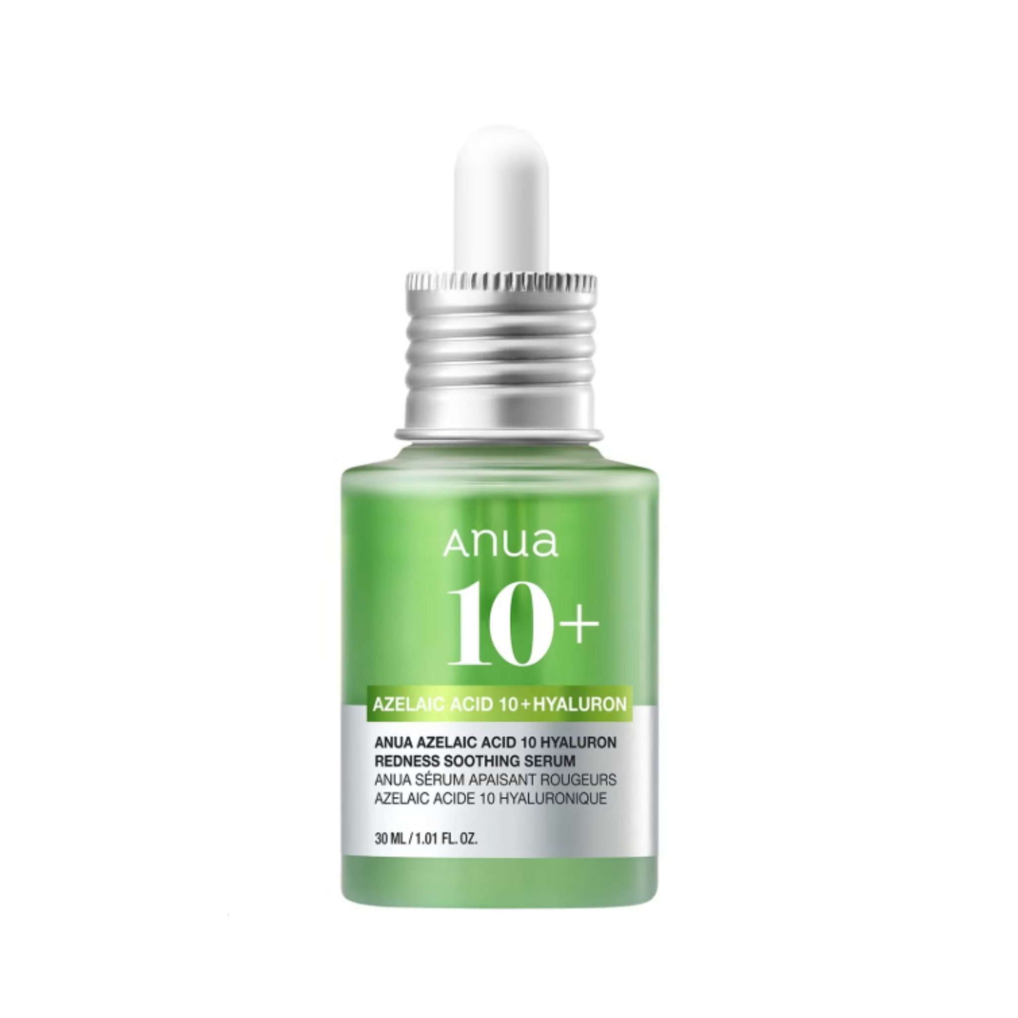 ANUA – Sérum Apaisant Anti-Rougeurs à l’Acide Azélaïque 10 % & Acide Hyaluronique – 30 ml