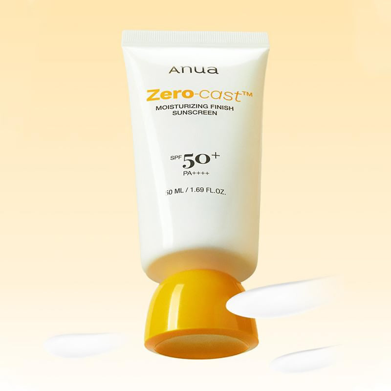 ANUA ÉCRAN SOLAIRE ZERO-CAST™ SPF 50  - 50 ML
