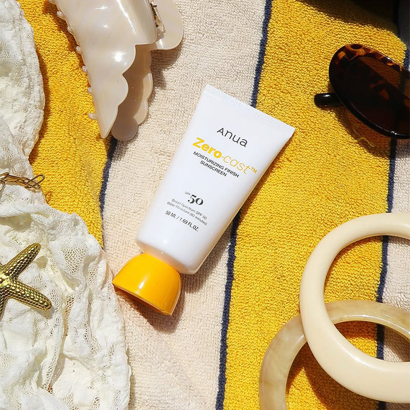 ANUA ÉCRAN SOLAIRE ZERO-CAST™ SPF 50  - 50 ML