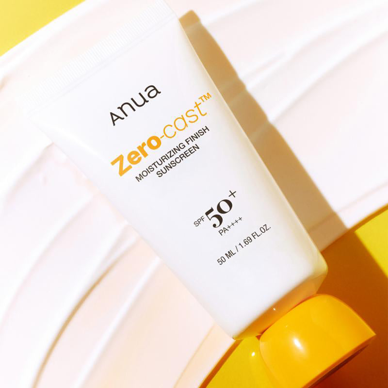 ANUA ÉCRAN SOLAIRE ZERO-CAST™ SPF 50  - 50 ML