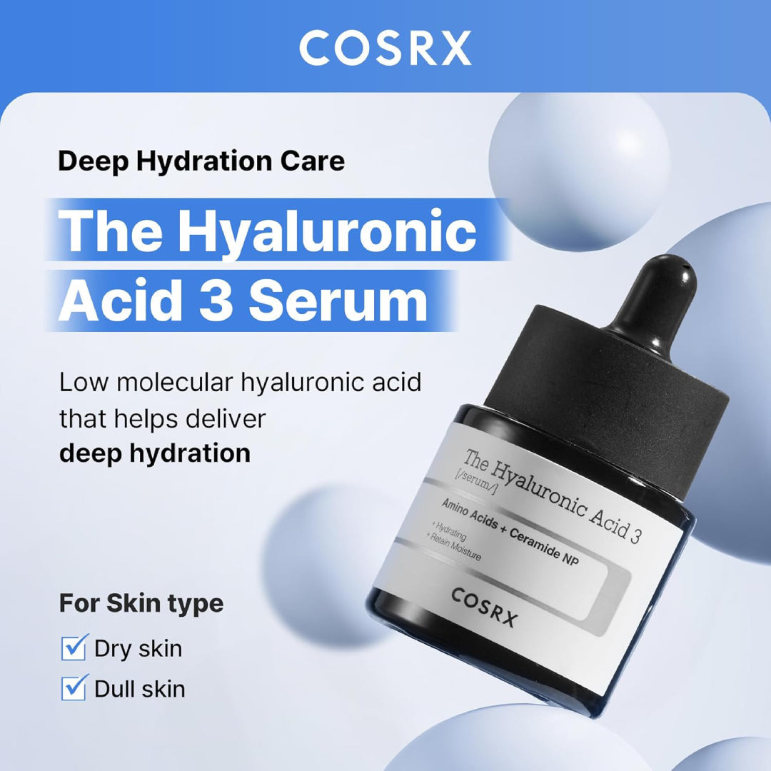 COSRX - The Hyaluronic Acid 3 sérum - 20ml