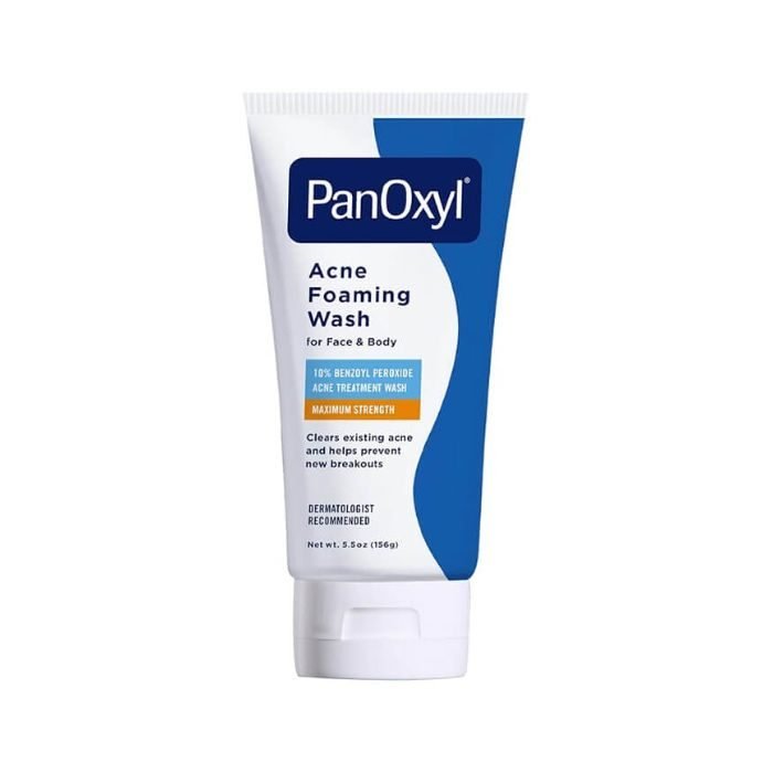 PanOxyl Acne Foaming Wash Benzoyl Peroxide 10% Maximum Strength 156g