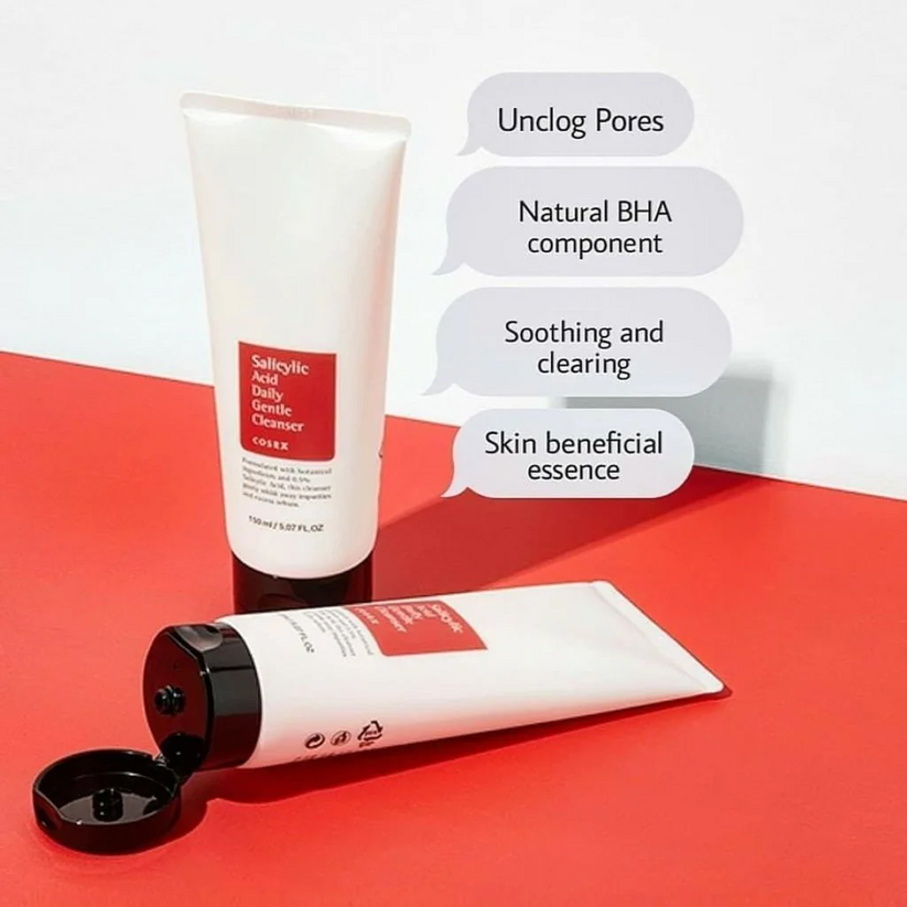 COSRX NETTOYANT DOUX A L'ACIDE SALYCILIQUE 150 ML