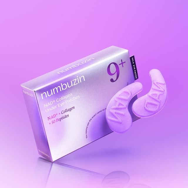 NUMBUZIN No.9 NAD+ COLLAGEN UNDER EYE PATCHES 5 PAIRS